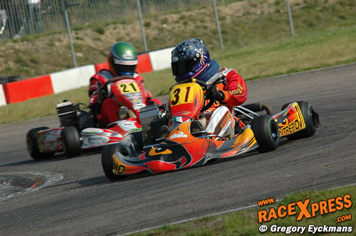 Danny Petiet groots met podiumplaats in Rotax Max Euro Challenge